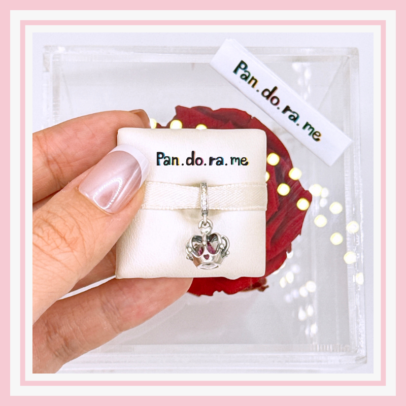 [พร้อมส่ง สินค้าแท้ ] ชาร์มติ้งมงกุฎ Lake Baikal Dangle Charm