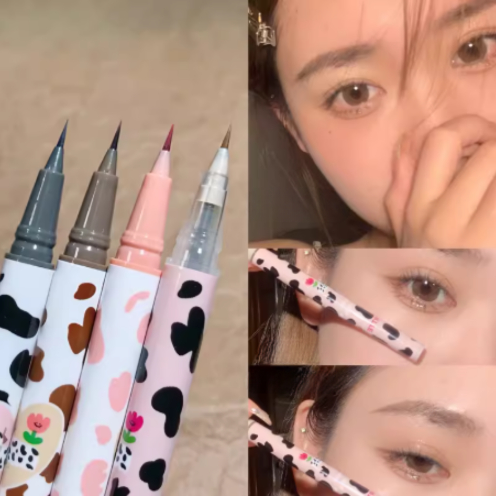 ราคาถูกที่สุด!! อายไลเนอร์ Waterproof Eyeliner มีหลายสี เส้นเล็ก เขียนง่ายไม่มีสะดุด ติดทนยาวนาน กันน้ำได้ ไม่ไหล E199