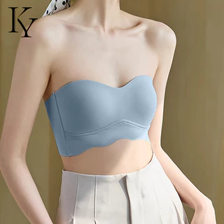 KY.Life-110 【ชุดชั้นในยกทรงสายเดี่ยวถอดได้】 เปลี่ยนสไตล์ได้ตามใจ! สายเดี่ยวบางเฉียบซ่อนตัว ใส่ได้ทุกลุค ถ้วยยกสามมิติกระ