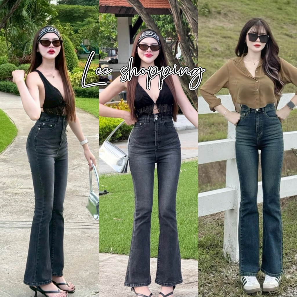 New รหัส194.1 กรี๊ดดดดดดด🥰  New Collection กางเกงยีนส์ขาม้าโพนี่ กระดุมเบิ้ล ผ้าดีโครตๆ ใส่สวยเป๊ะแน่นอน  SIRINAN STUDI