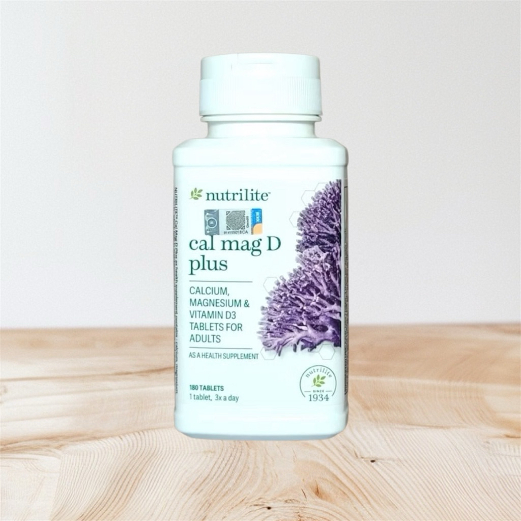 แคล แมก ดี นิวทริไลท์ - บรรจุ 180 เม็ด Nutrilite Cal Mag D Plus - 180 Tab