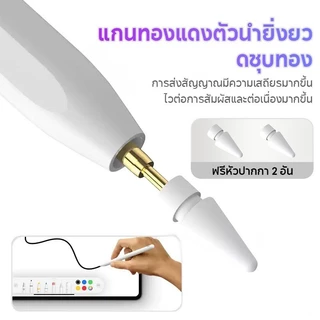 ปากกาไอแพด ไม่ล่าช้า Stylus Pen นำไปใช้กับ Gen10/9/8/7/6 pro12.9 pro11 pro13 pad2018-2025 ปากกาสไตลัส
