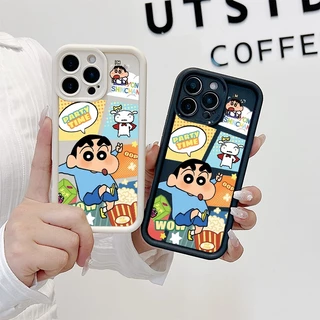 น่ารักจัง Crayon Shin-chan เคส Vivo Y17/Y12/Y15/Y11/Y12i Y17s/Y28 5G Y20/Y20i/Y20s Y11S/Y12S Y50/Y30/Y30i Y17/Y12
