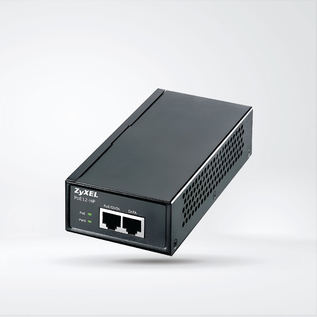 PoE-12-HP 802.3at PoE Injector , Single Port PoE Injector 30W |  ZYXEL