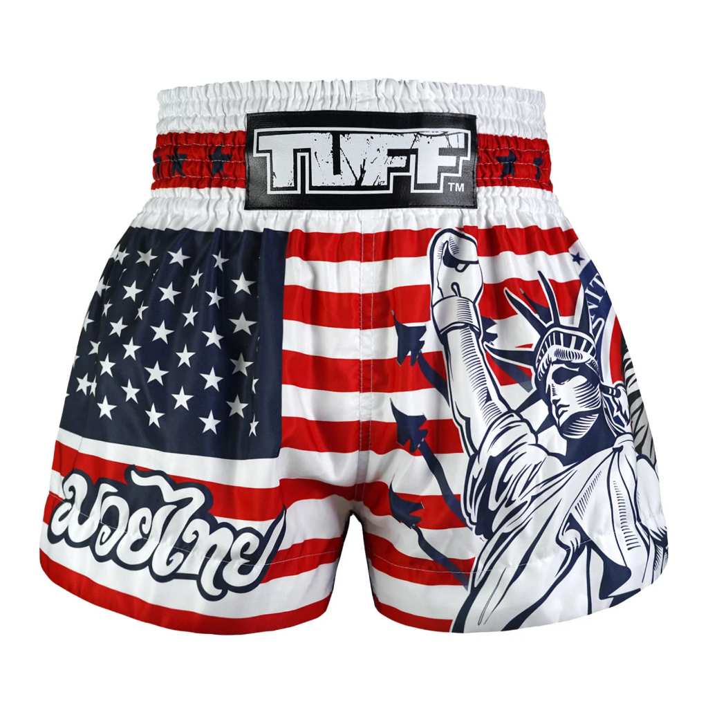 TUFF Muay Thai Shorts Boxing Shorts กางเกงมวยไทย กางเกงกีฬา กางเกงฟิตเนส ใส่ออกกำลังกาย