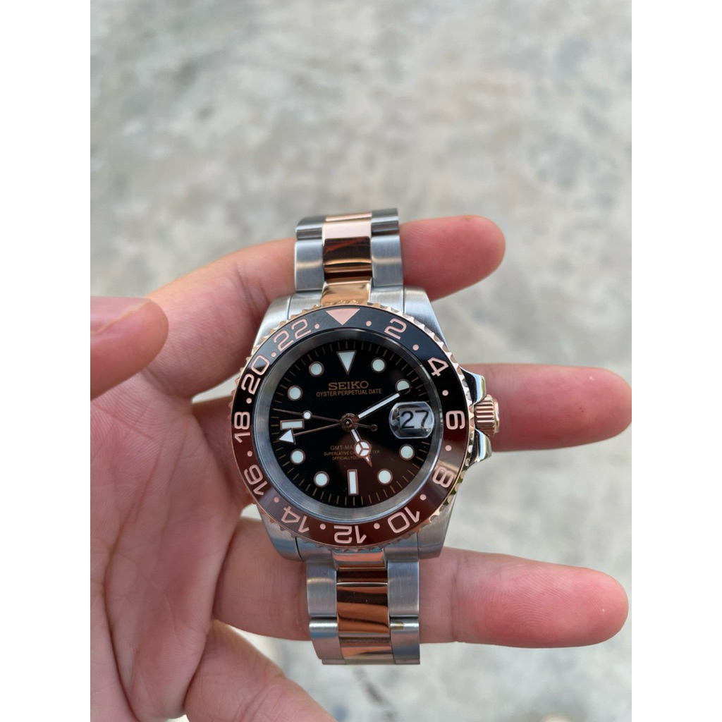 seikomod Gmt-MasterII "Root Beer🍺”