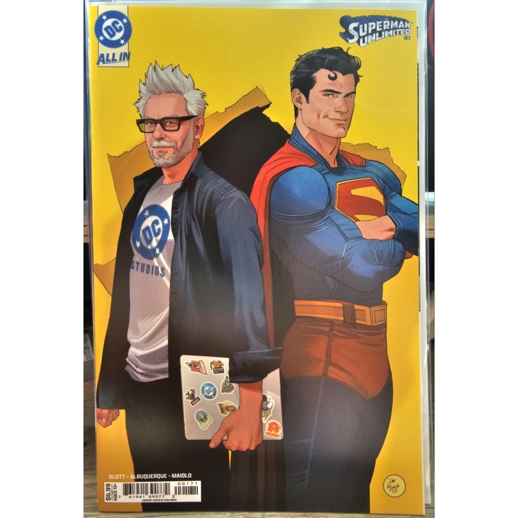 Superman Unlimited #1 – James Gunn & Superman Movie Variant (2025 DC All In)