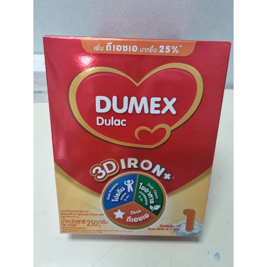 นมผง ดูเม็กซ์ ดูแล Dumex Dulac สูตร1 ขนาด 250 กรัม โฉมใหม่!!!