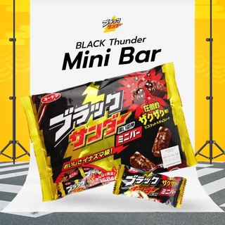 แบล็ค ธันเดอร์ มินิบาร์ ช็อกโกแลต139 กรัม BLACK THUNDER MINI BAR CHOCOLATE
