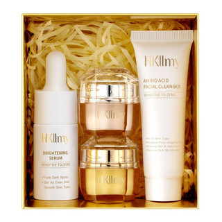 💯HKllmy Beauty Travelset（DayCream 5g + NightCream 5g + Serum 15ml + Cleanser 15g）
