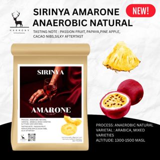 Sirinya Amarone - Anaerobic Natural เมล็ดกาแฟคั่วอ่อน : Harm…