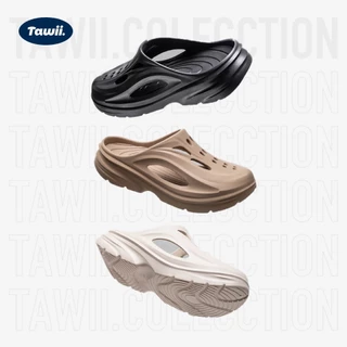 Tawii. ผู้ชาย รองเท้าหัวโตแฟชั่น EVA หนา4cm กันน้ํากันลื่น รองเท้าแตะกลางแจ้ง รองเท้าแตะลําลอง ขนาด40-45