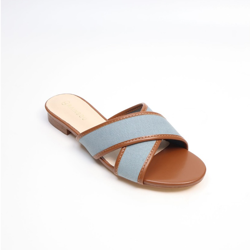 RAINBOU CRISS-CROSS SANDALS - รองเท้าแตะ