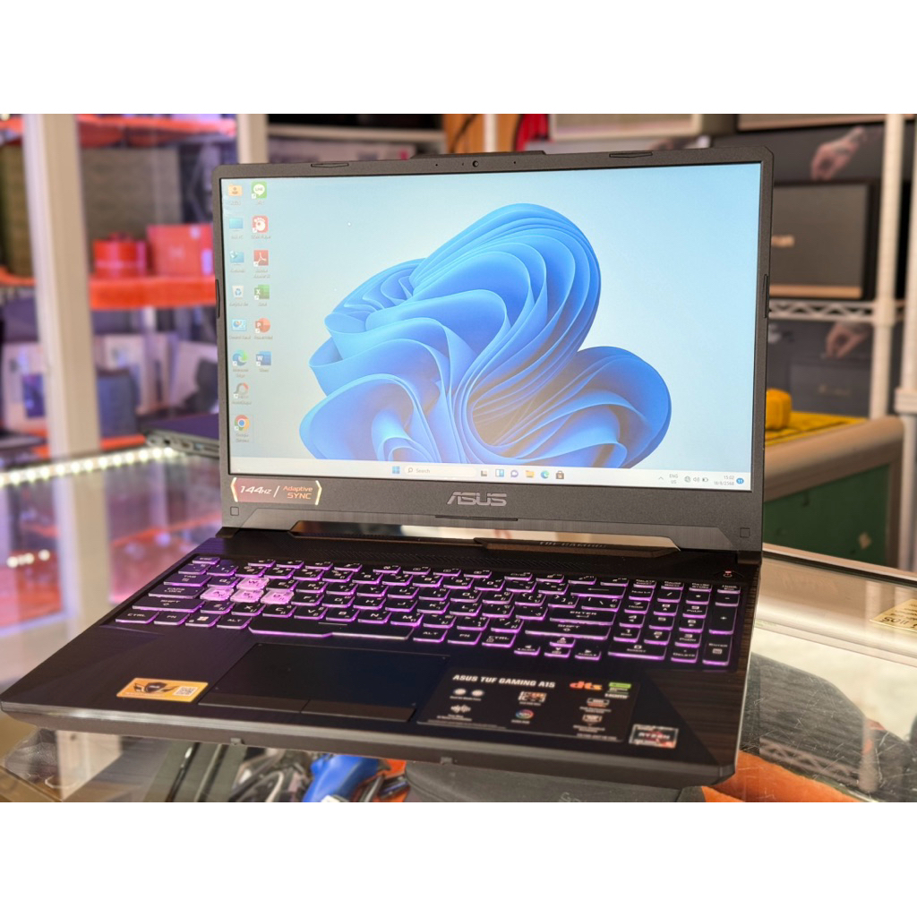 # Notebook ASUS TUF Gaming A15 AMD Ryzen 5 7535HS RTX 2050 #ประกันศูนย์ 06/09/2026