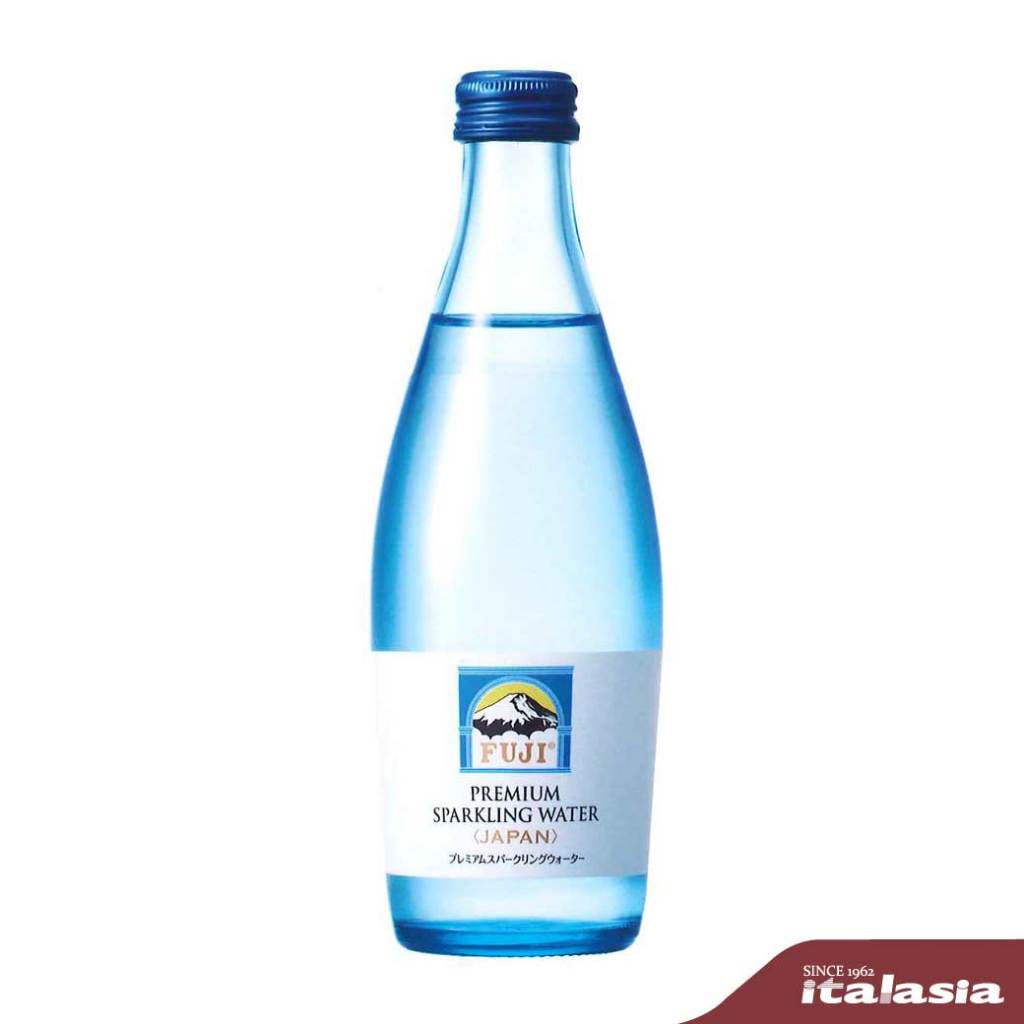 Fuji Mineral Sparkling Water Glass Bottle 0.3 L