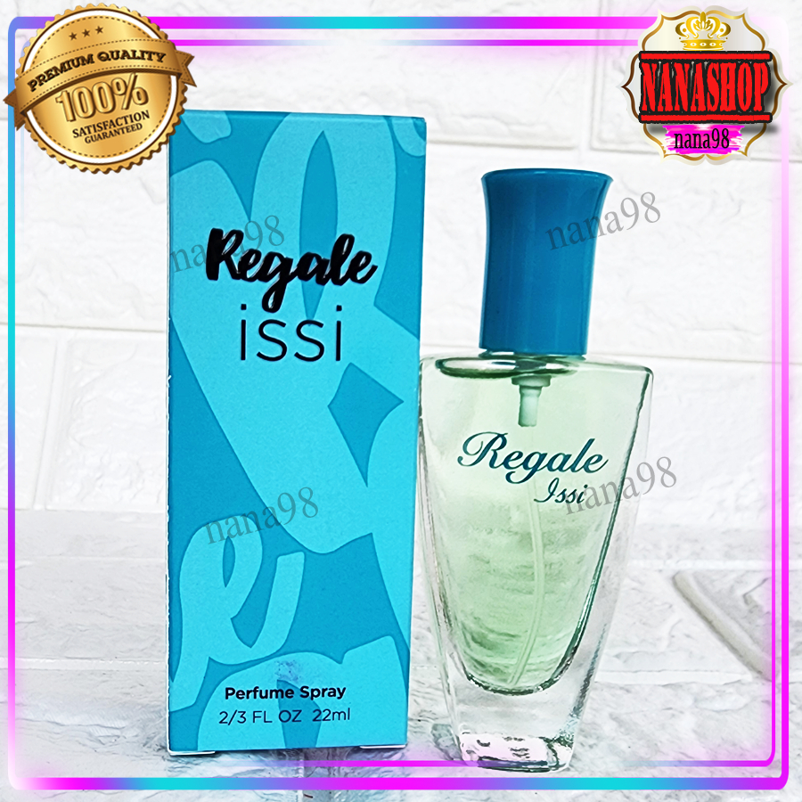 น้ำหอม รีเกล Regale ISSI Perfume SPRAY รีเกล อิสซี่ บอดี้เพอร์ฟูม สเปรย์ กล่องฟ้า 22 ml.