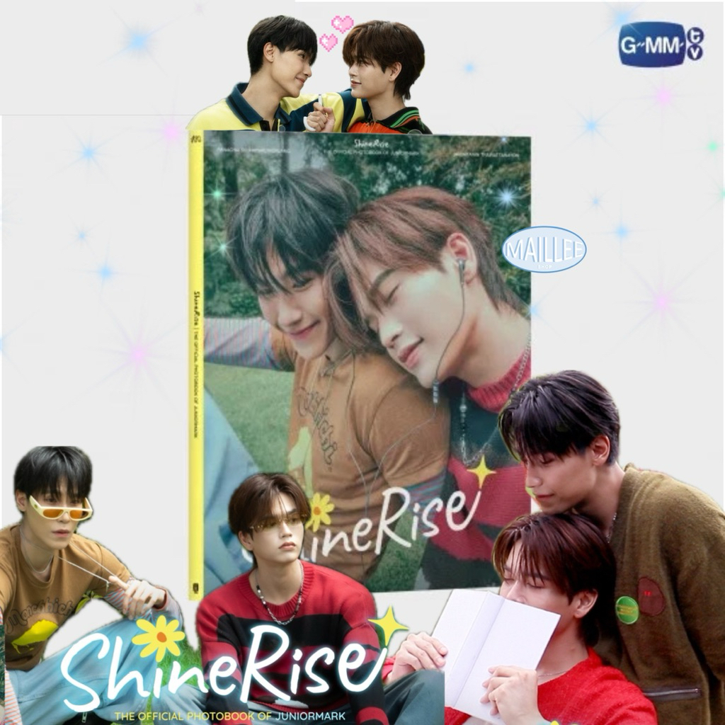 พร้อมส่ง💛💙 โฟโต้บุ๊ค จูเนียร์มาร์ค SHINERISE THE OFFICIAL PHOTOBOOK OF JUNIORMARK