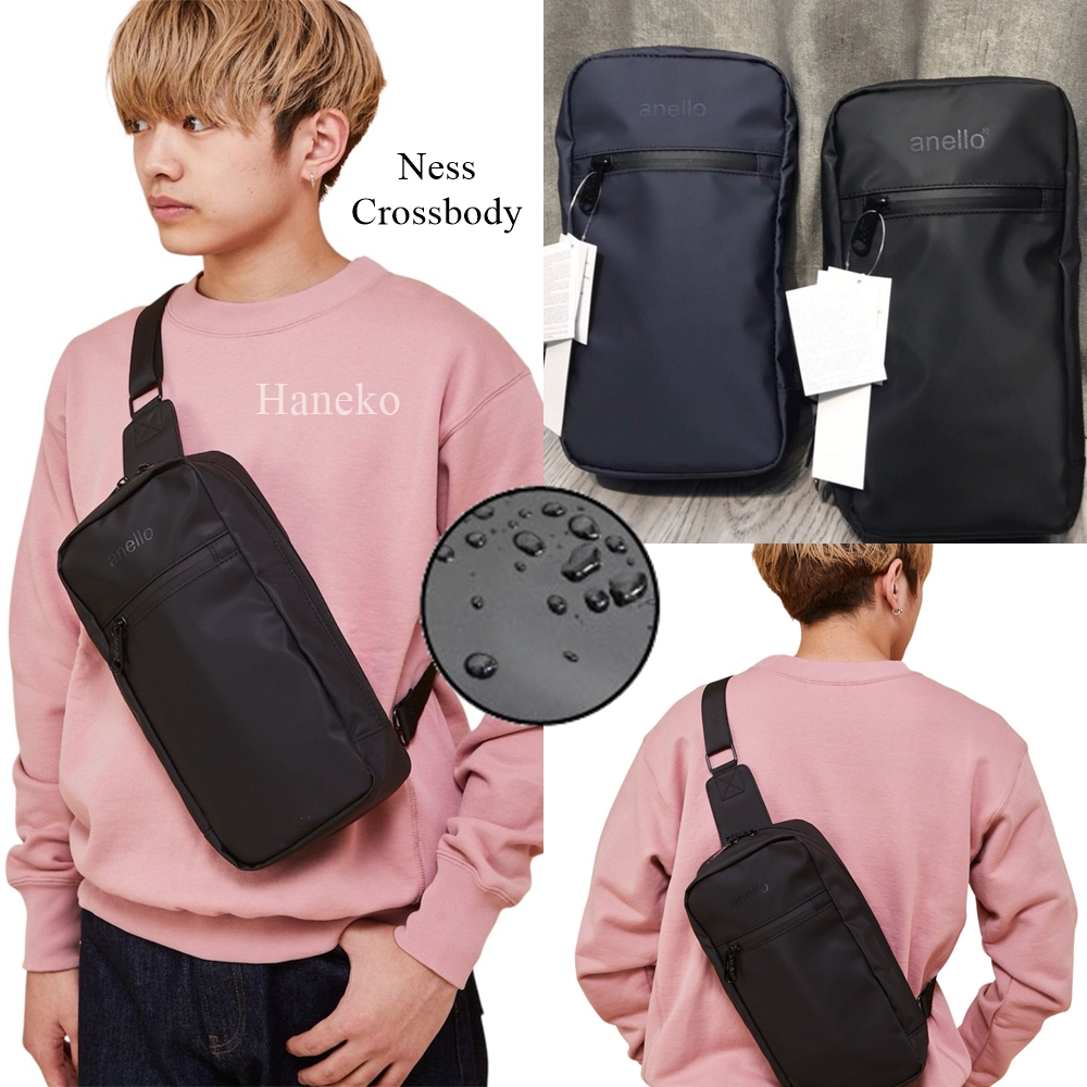 anello NESS crossbody คาดอก ผ้ายางPVCกันน้ำ (แถมพวงกุญแจ)