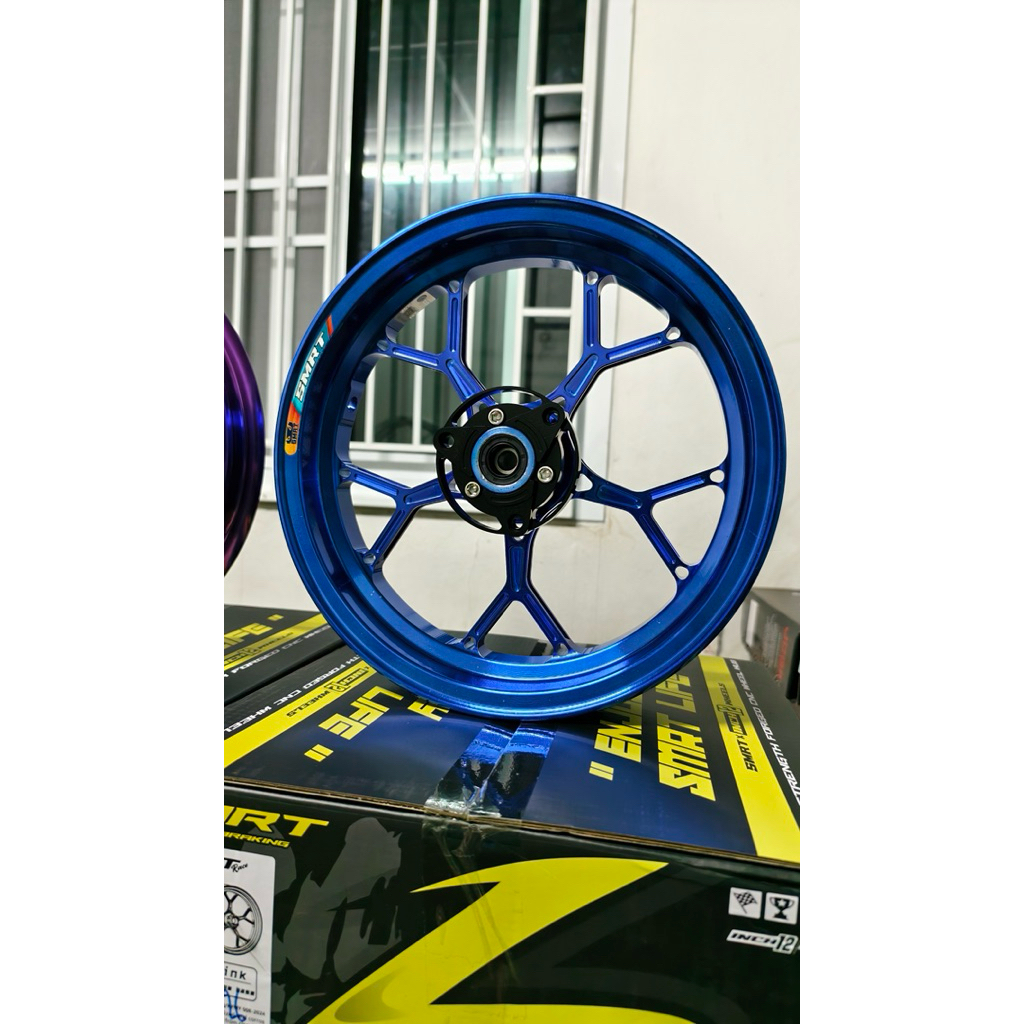 พร้อมส่งในไทย!!ล้อแม็กรถไฟฟ้า SMRT V3 ล้อแม็กคุณภาพสูงจากแบรนด์ SMRT สีสวยเงา ไม่มีซีดแน่นอน