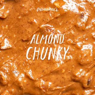เนยถั่ว Natural Almond Butter อัลมอนด์ 100% ไม่ใส่น้ำตาล น้ำมัน เกลือ 220 g. | Paweenee’s