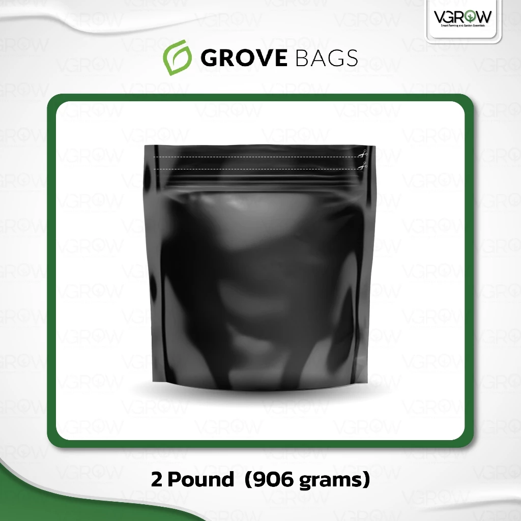 Grove Bags ถุงบ่มของแท้ TerpLoc Window Pouch ขนาด 1 lb , 1/2 lbs , 1/4 lbs , 2 lbs ถุงบ่ม ขนาดใหญ่ thumbnail 6