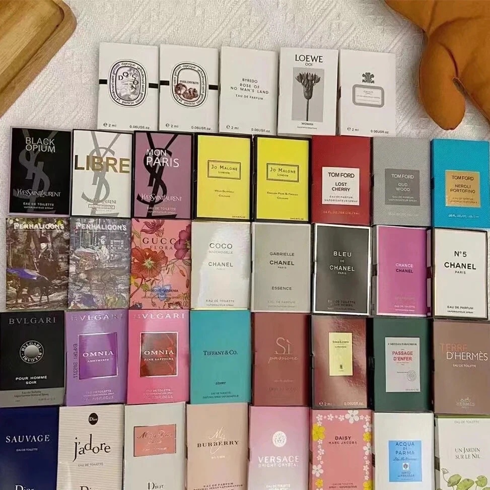 Tester ขนาดพกพา ขนาดทดลอง 2ml น้ำหอม ถูกที่สุดกลิ่นติดทนนาน ขนาดทดลอง ของแท้ 100%
