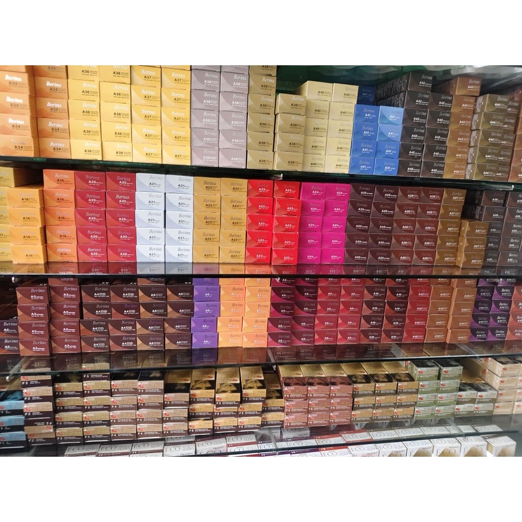 Berina ครีมเปลี่ยนสีผมเบอริน่า A1 - A24