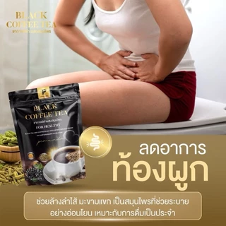 Black coffee tea ชากาแฟดำ พิมพ์ณดา บำรุงสุขภาพ ดูแลเบาหวาน ความดัน ขับถ่ายยาก บำรุงสายตา ปวดข้อ