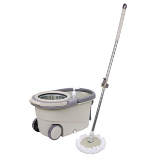 Mamako ชุดไม้ถูพื้นพร้อมถังปั่นและผ้า 2 ผืน รุ่น SM-633 ถังป…