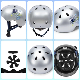 🇫🇷ถูกที่สุด​ หมวกกันน็อคสำหรับเล่นอินไลน์สเก็ต สเก็ตบอร์ด สกู๊ตเตอร์​ Oxelo​รุ่น MF500 🇫🇷