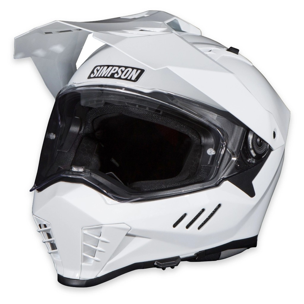 หมวกกันน็อก Simpson Xcursion Bandit Solid By Life and Kustom