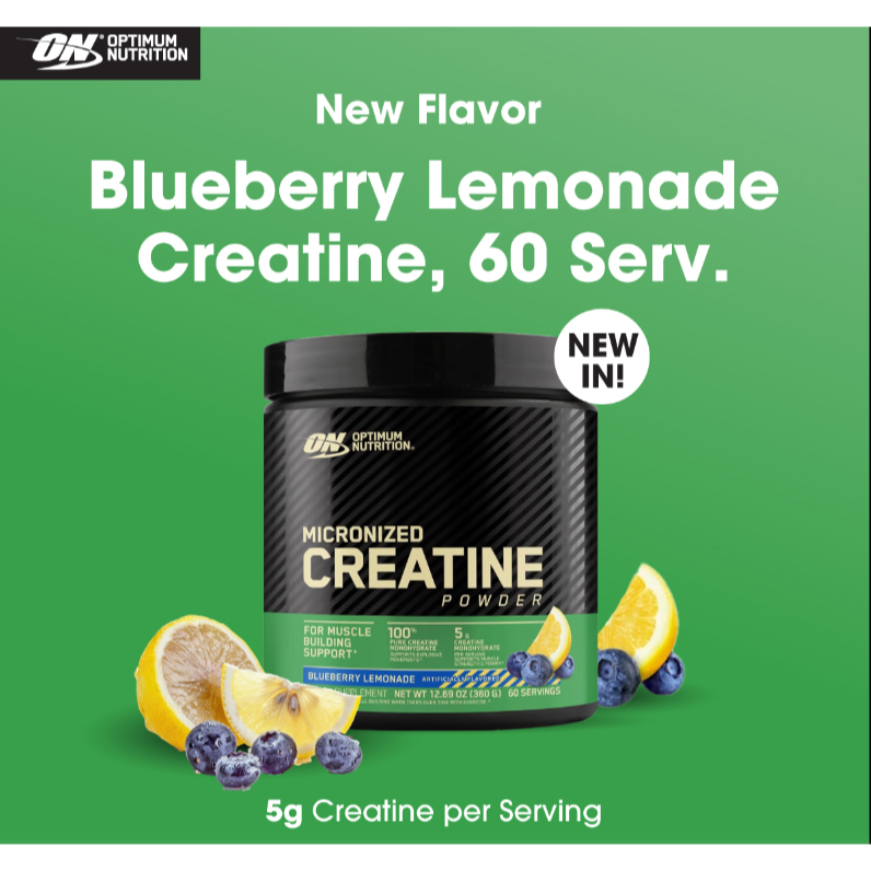 OPTIMUM Micronized Creatine 360G – Blueberry Lemonade