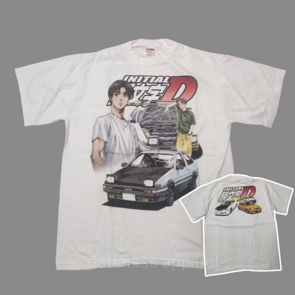 เสื้อยืด initial d fujiwara tofu ae 86