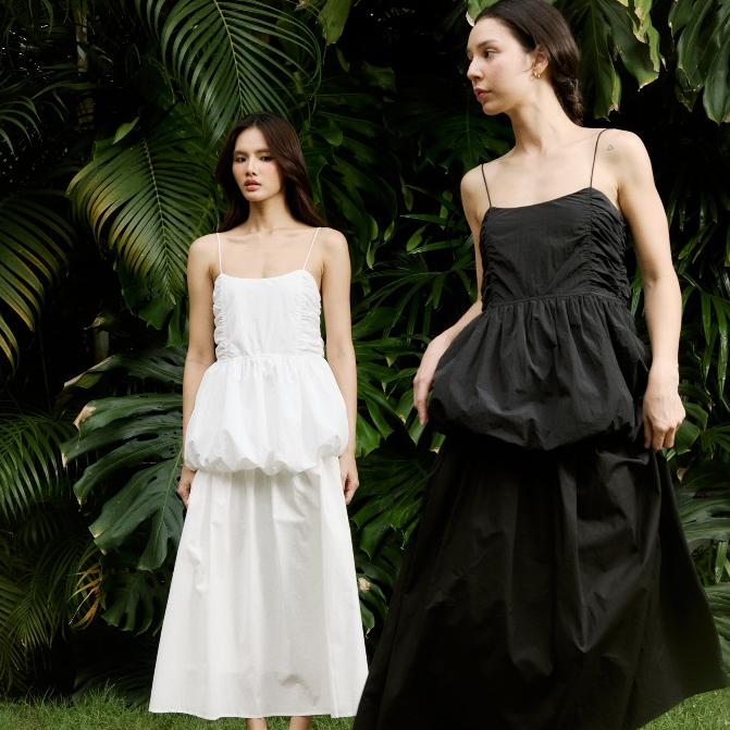Bloom Top - The Summer Project / เสื้อสายเดี่ยว เสื้อโชว์หลัง เสื้อไปคาเฟ่