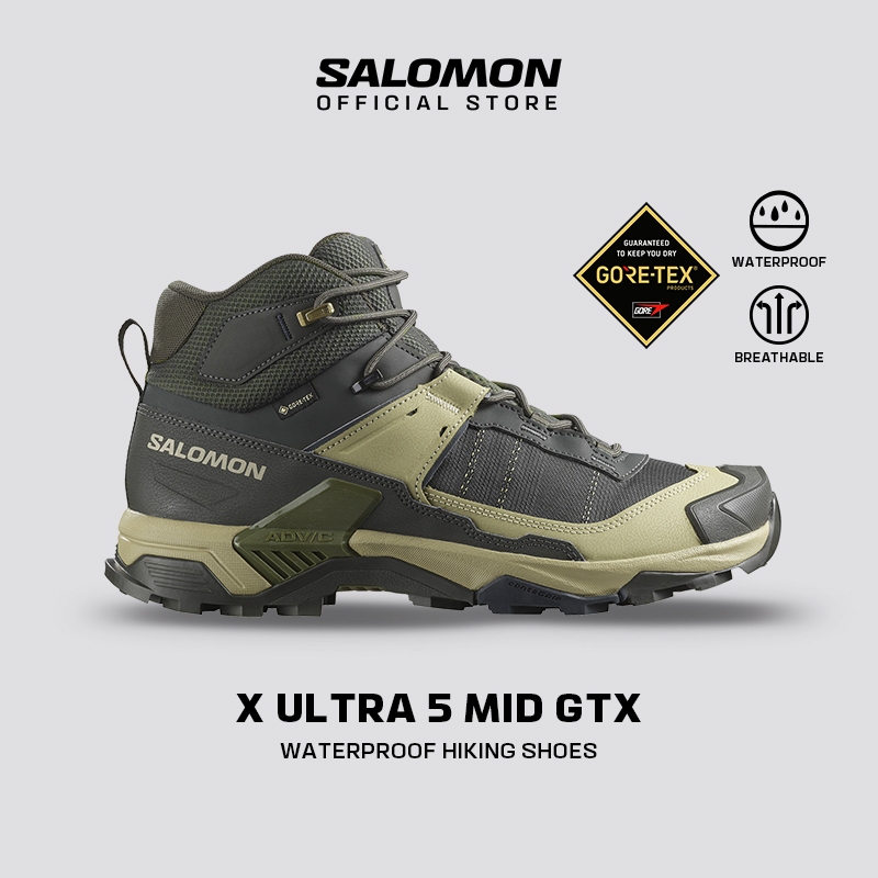 SALOMON X ULTRA 5 MID GORE TEX MEN OUTDOOR SHOES Official Store