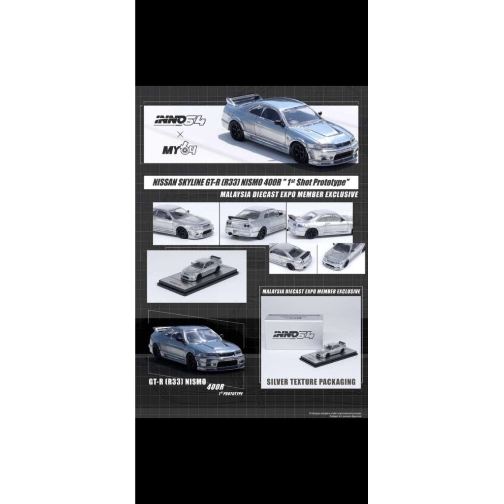 inno64 r33 งานหายาก 1:64