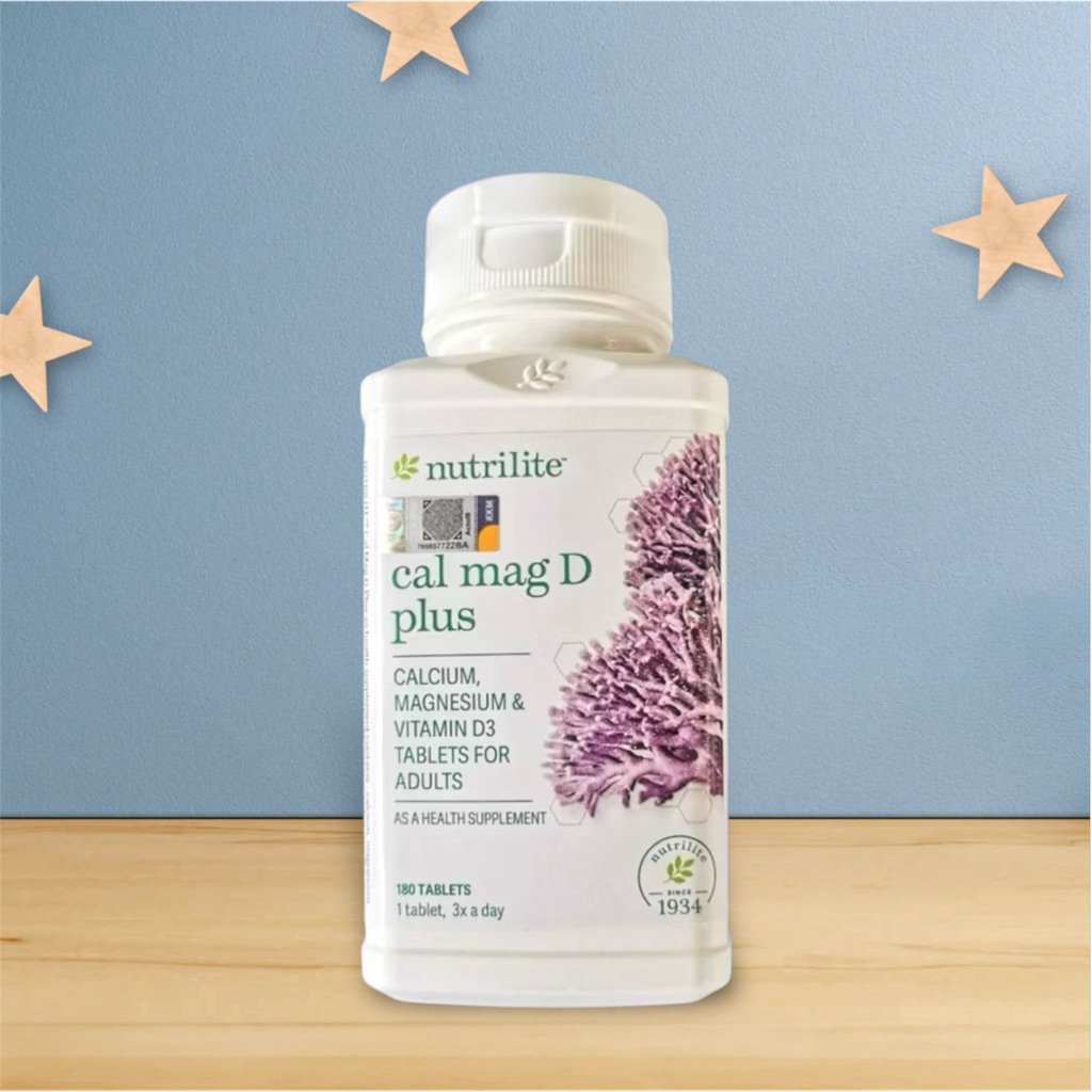 แคล แมก ดี นิวทริไลท์ - บรรจุ 180 เม็ด Nutrilite Cal Mag D Plus - 180 Tab