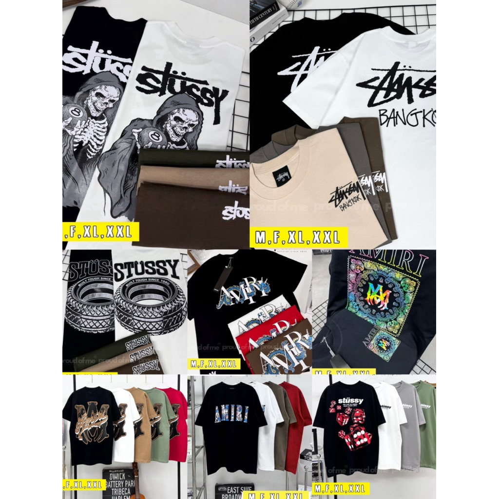 เสื้อยืด oversizeผ้าคอนตอนอก40-42.44-46
