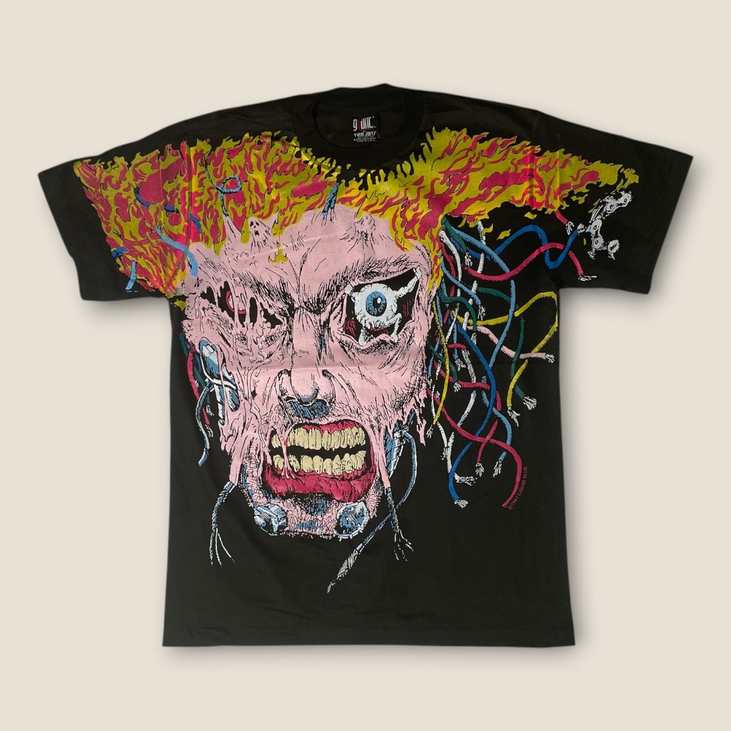 เสื้อLOGAN สไตล์วินเทจ สกรีนทั้งตัว OVP (งาน Bootleg)