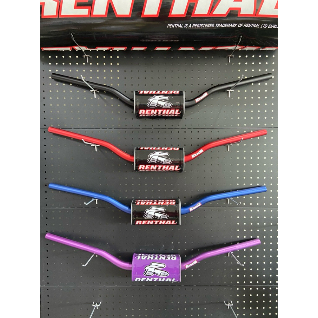 แฮนด์อ้วนทรง Renthal fat bar อลูมิเนียมเกรดแข็ง พร้อมส่งจากไทย