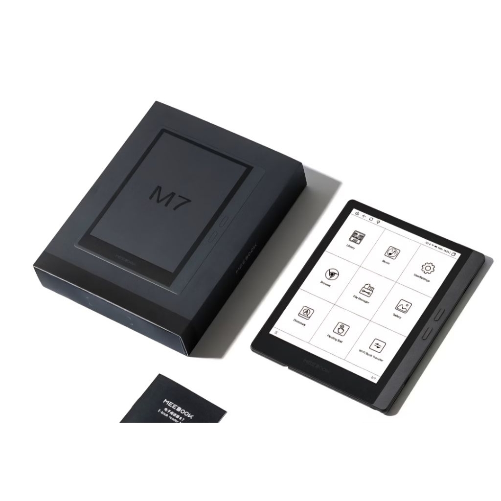 Meebook M7 eBook Reader - New 7" Eink Android 11 ครบกล่อง พร้อมเคส