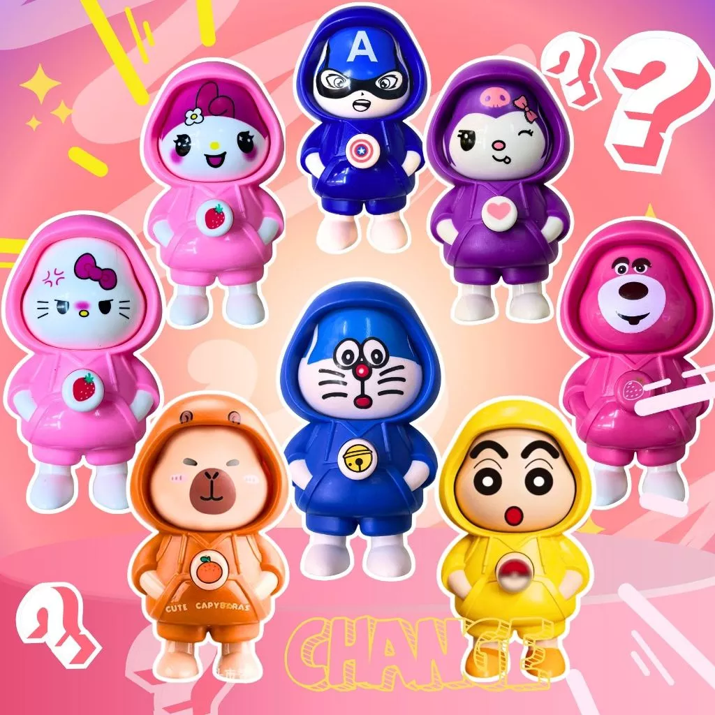 พวงกุญแจตุ๊กตาชินจัง เปลี่ยนหน้าได้ thumbnail 3