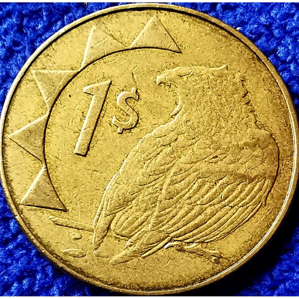 เหรียญ​นามีเบีย​ Namibia, 1 Dollar, ใช้แล้ว, #​0869