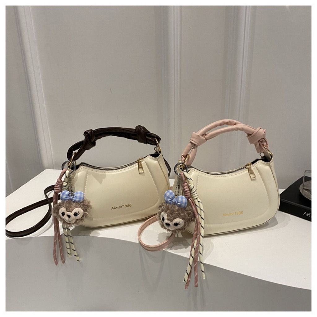 NT SHOP Official กระเป๋าผู้หญิง กระเป๋าสะพายไหล่ สะพายข้าง หนัง PU แฟชั่นใหม่ สไตล์เกาหลี พร้อมส่งจา