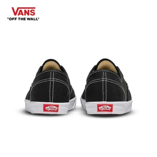 VANS AUTHENTIC LOWPRO - BLACK/WHITE รองเท้า รองเท้าผ้าใบ ผู้ชาย ผู้หญิง