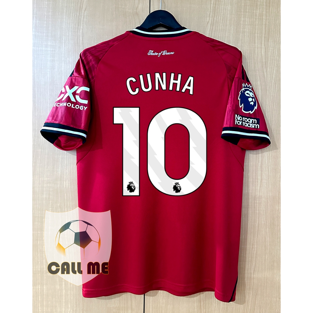 เสื้อฟุตบอล - [เกรดแฟนบอล] - llมuยู  - [ ชุดเหย้า ปี 2025/26 ] - ( สามารถเฟล็กชื่อนักเตะ / เบอร์นักเตะ / อาร์ม EPL/ได้)