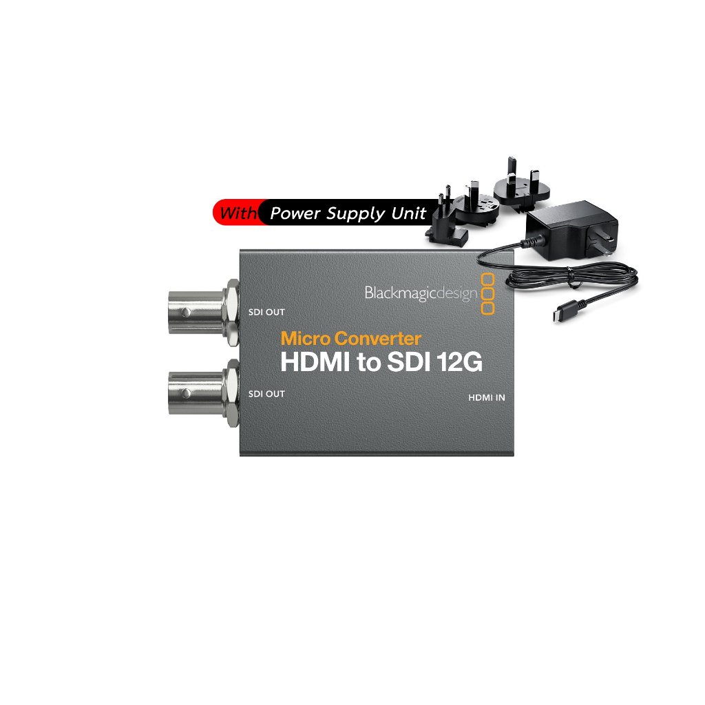 Micro Converter HDMI to SDI 12G wPSU