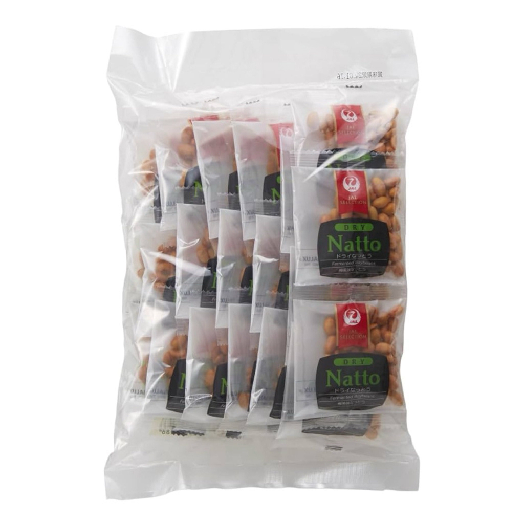 Jal selection dry natto รส plum 200g ถั่วเน่า นัตโตะ แบบกรอบ อร่อย มาก    ถั่วนัตโตะ made in Japan จากญี่ปุ่น