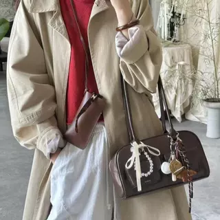 กระเป๋าถือในยุคนี้กระเป๋าสะพายไหล่แฟชั่นสไตล์เกาหลีสำหรับผู้หญิง L041