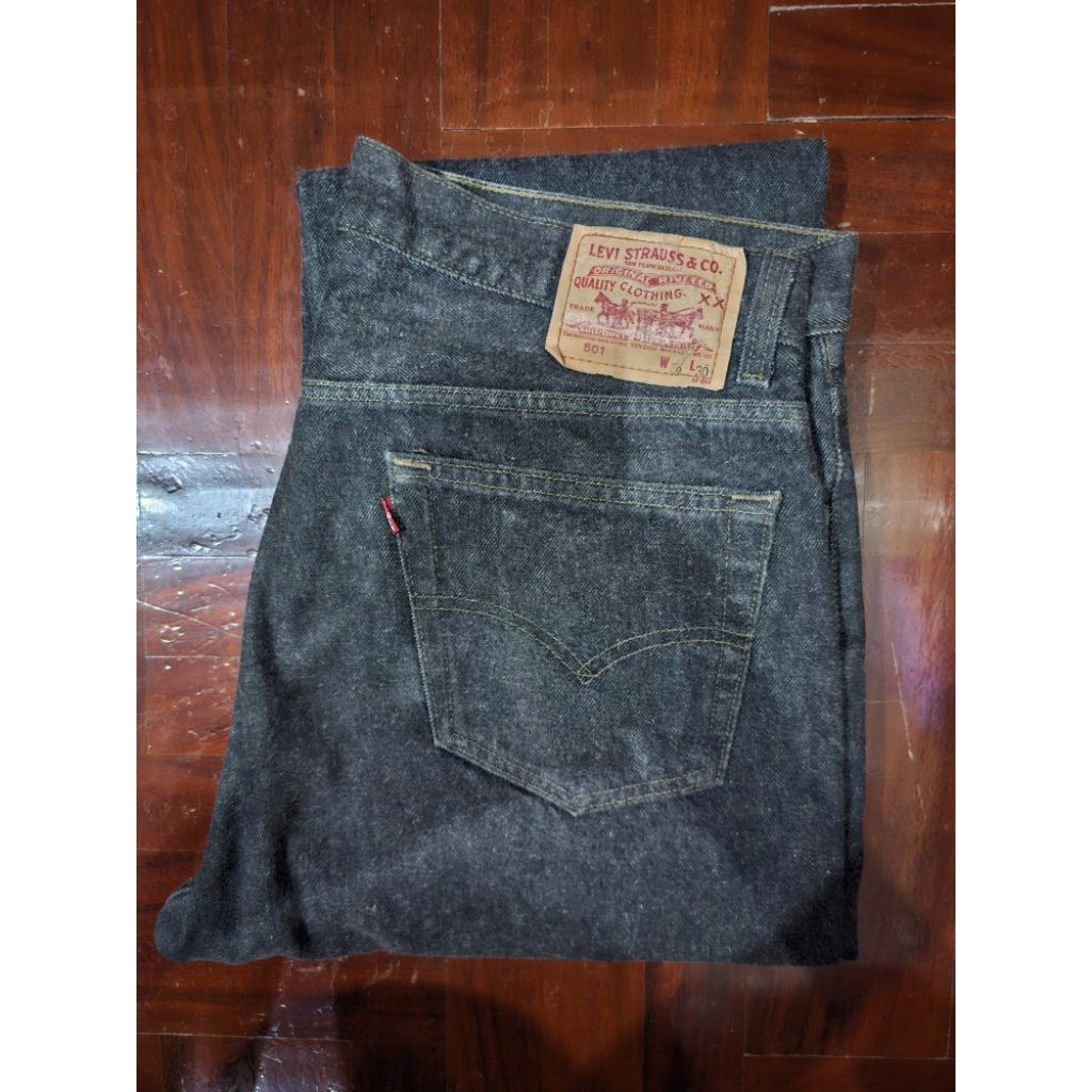 Levi's 501-0658  ดำขน